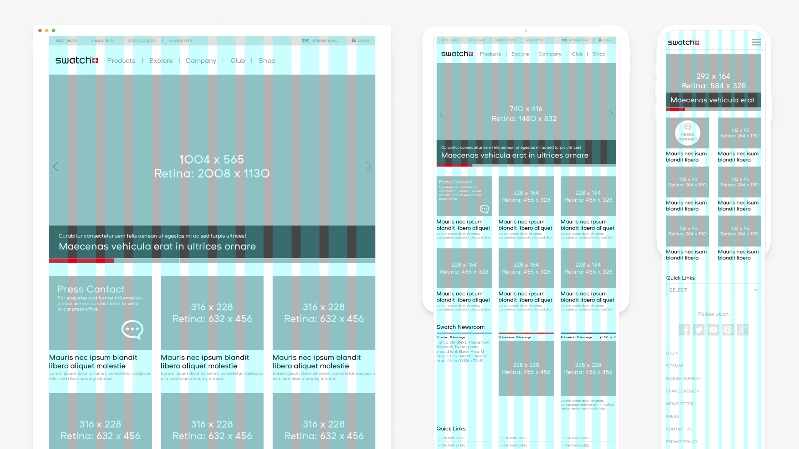 Swatch Responsive Redesign