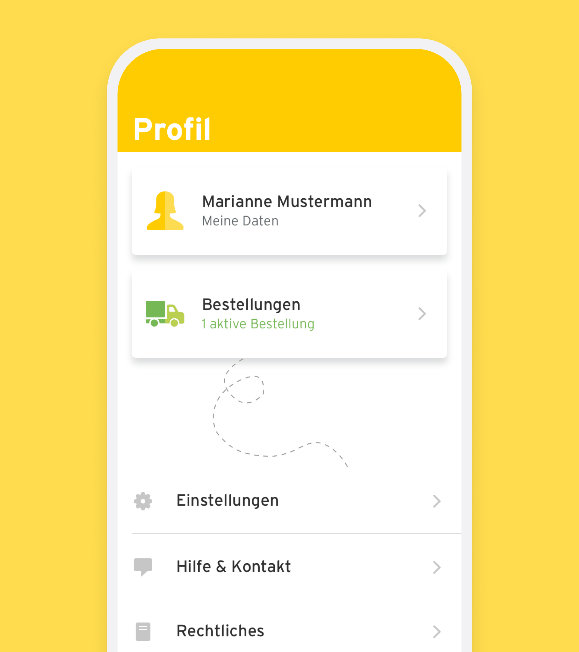 Ernstings App Profile